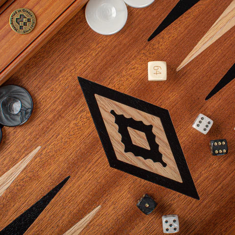 Mahogany Backgammon (with side tracks)
