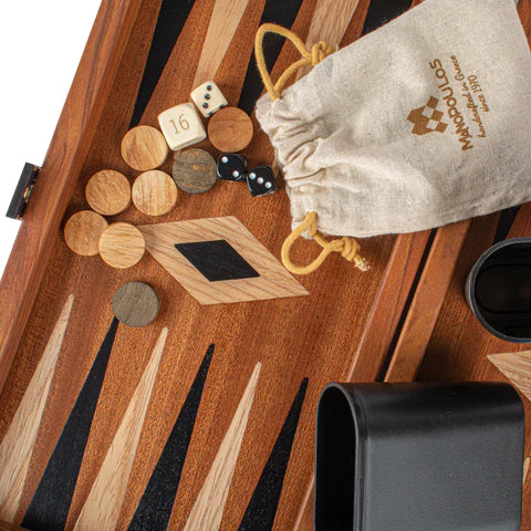 Mahogany Backgammon (without tracks)