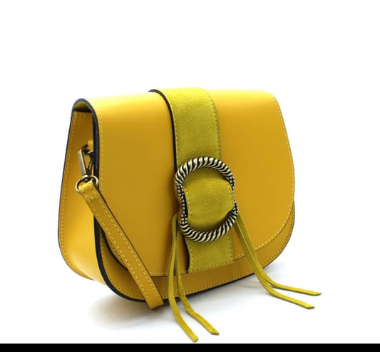 Cross Body Leather Bag