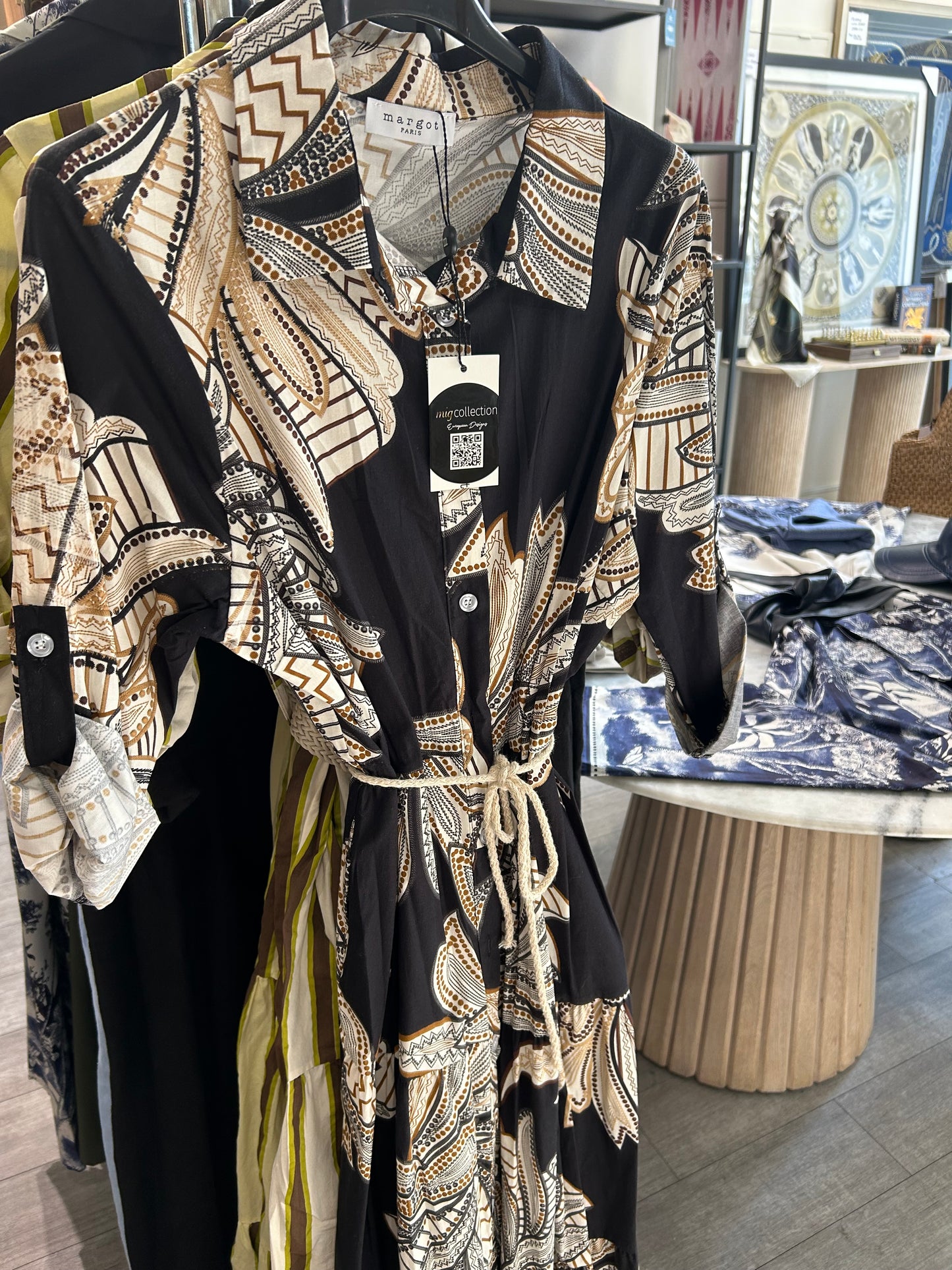 Printed Shirt Dresses