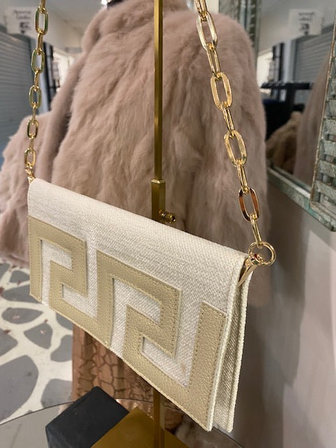 Purse Clutch Bag ( Greek Meander)