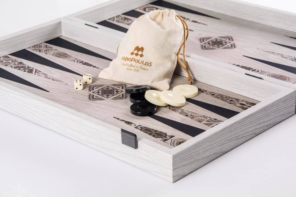 Moroccan Print Backgammon