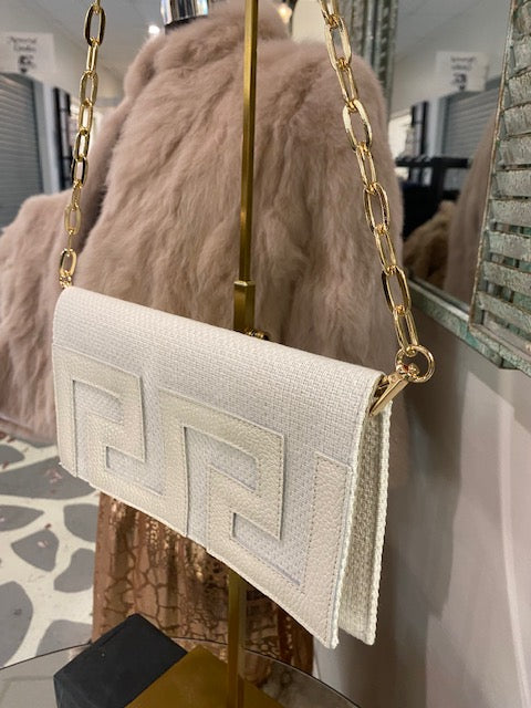 Purse Clutch Bag ( Greek Meander)