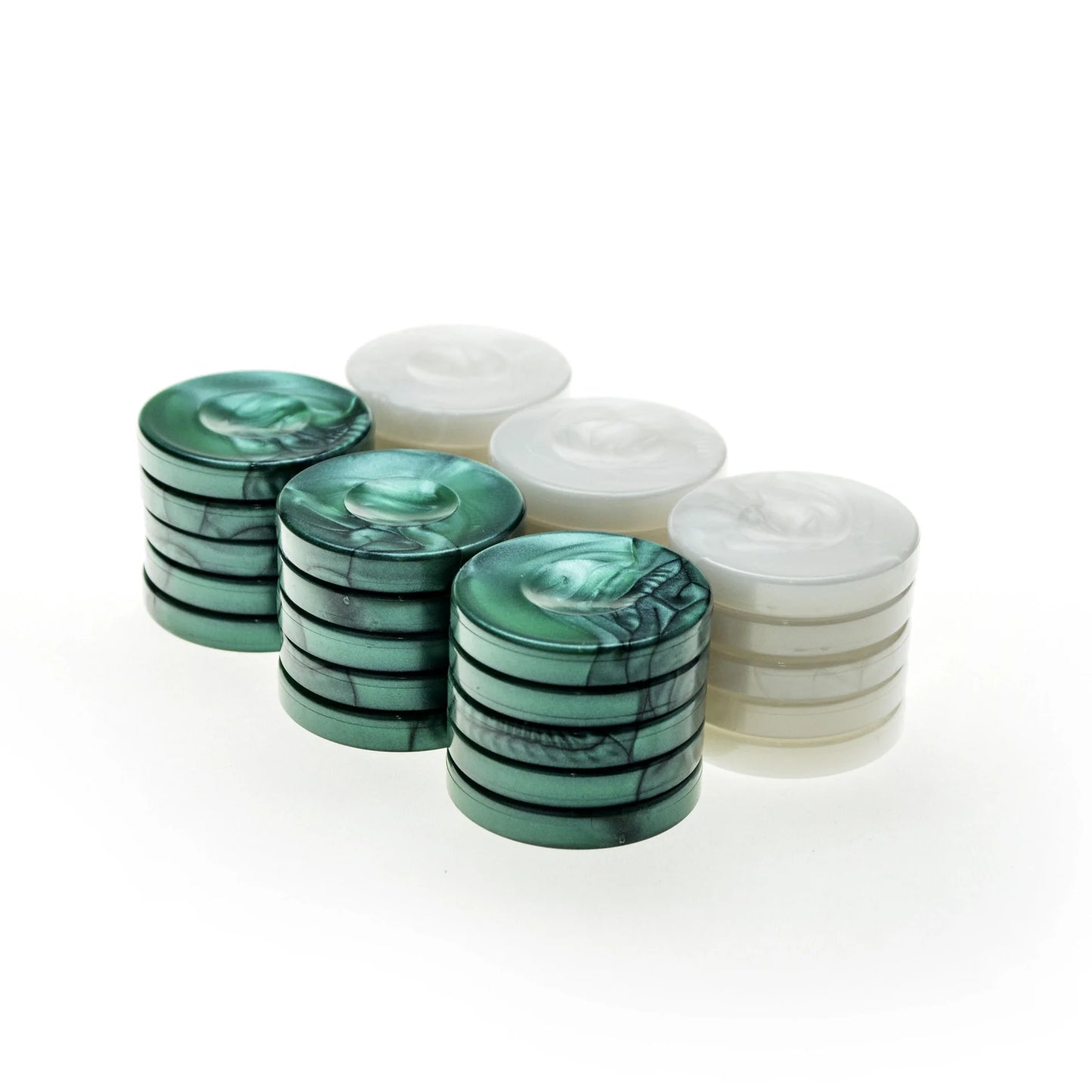 Pearl Plastic Checkers