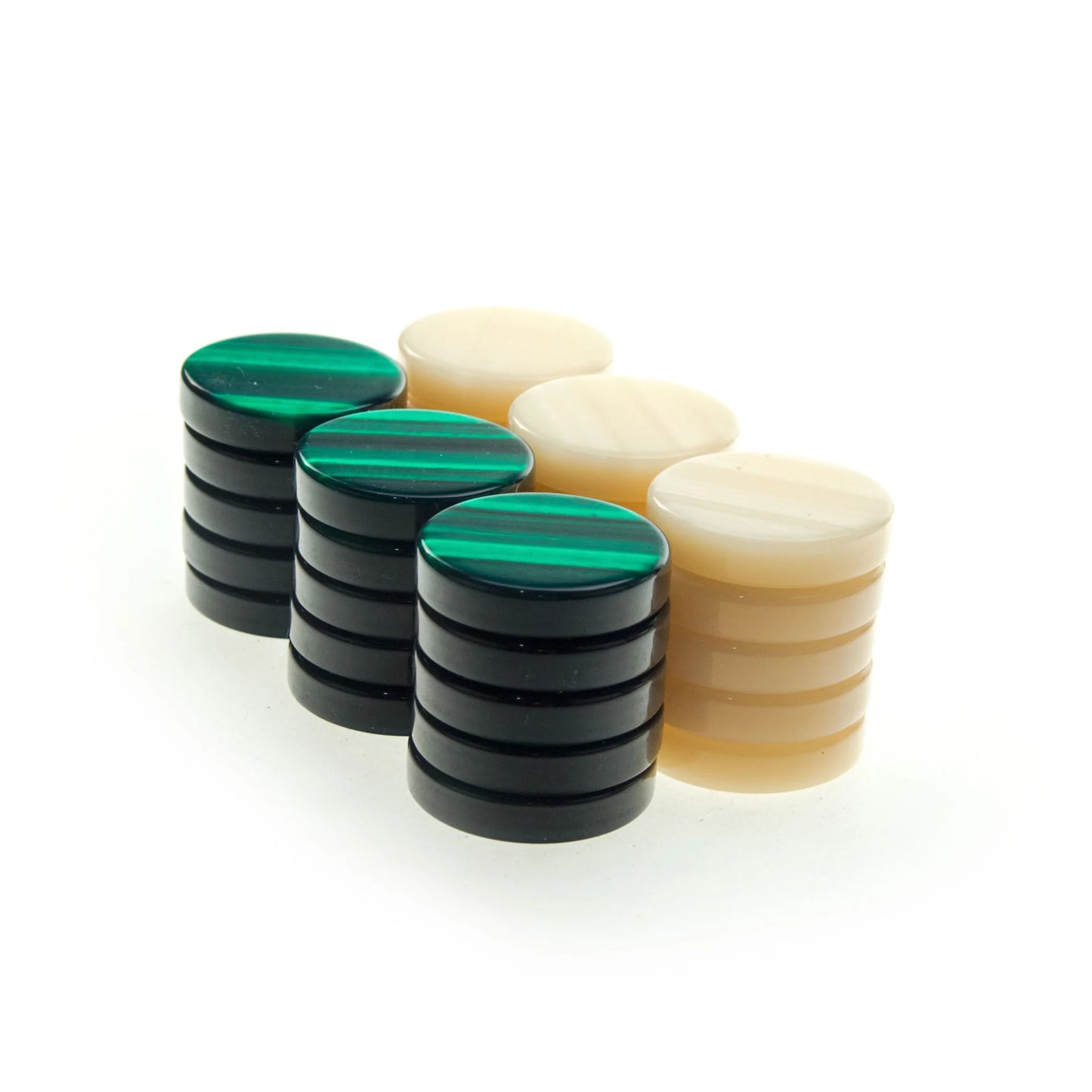Mother of Pearl acrylic checkers