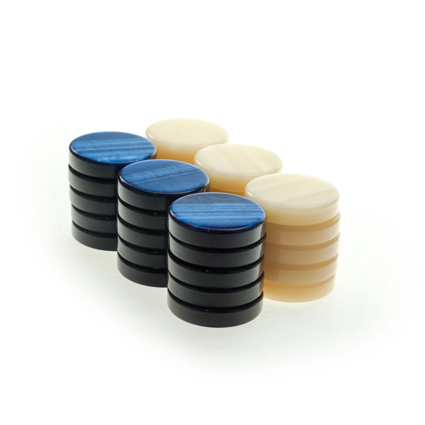 Mother of Pearl acrylic checkers