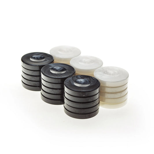 Pearl Plastic Checkers