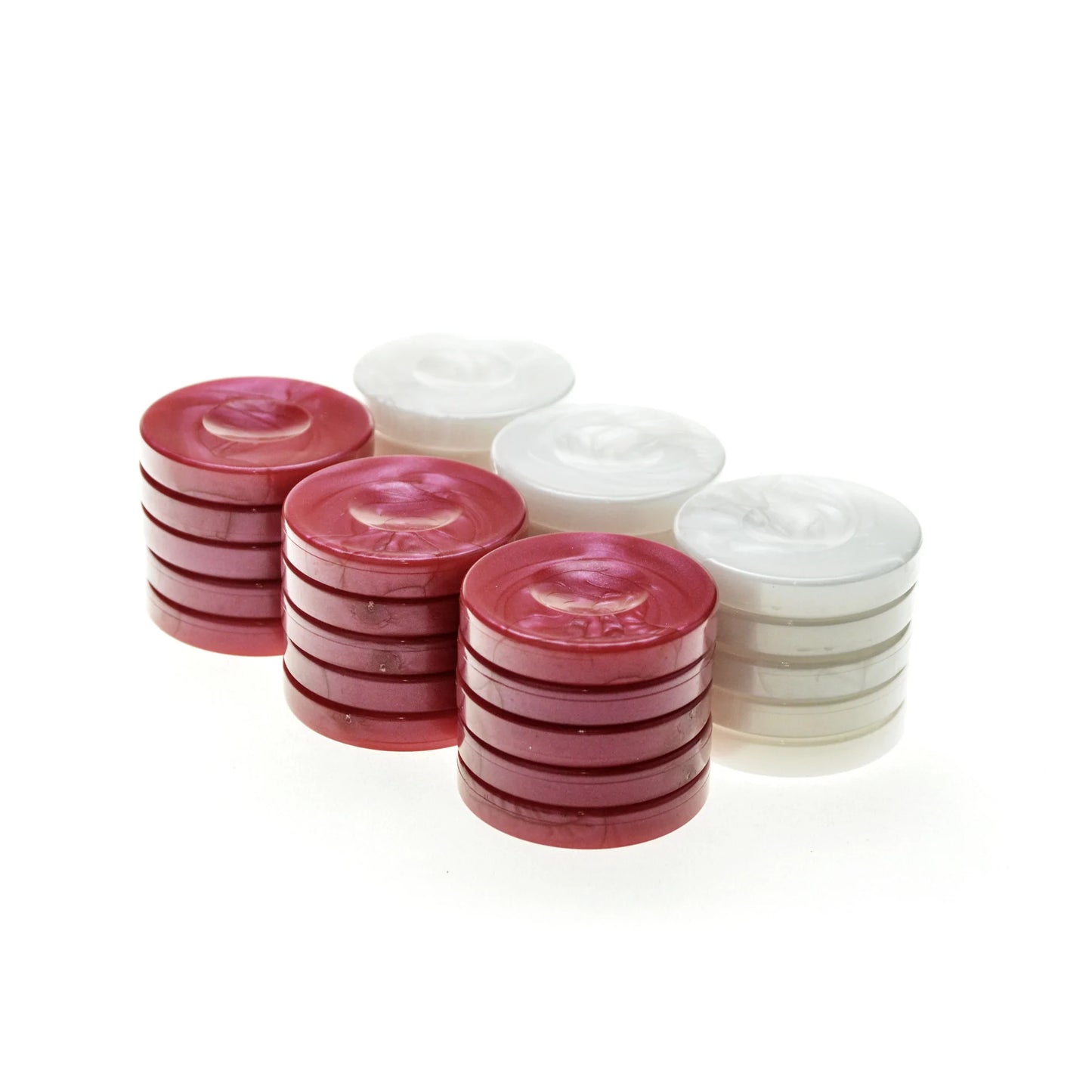 Pearl Plastic Checkers