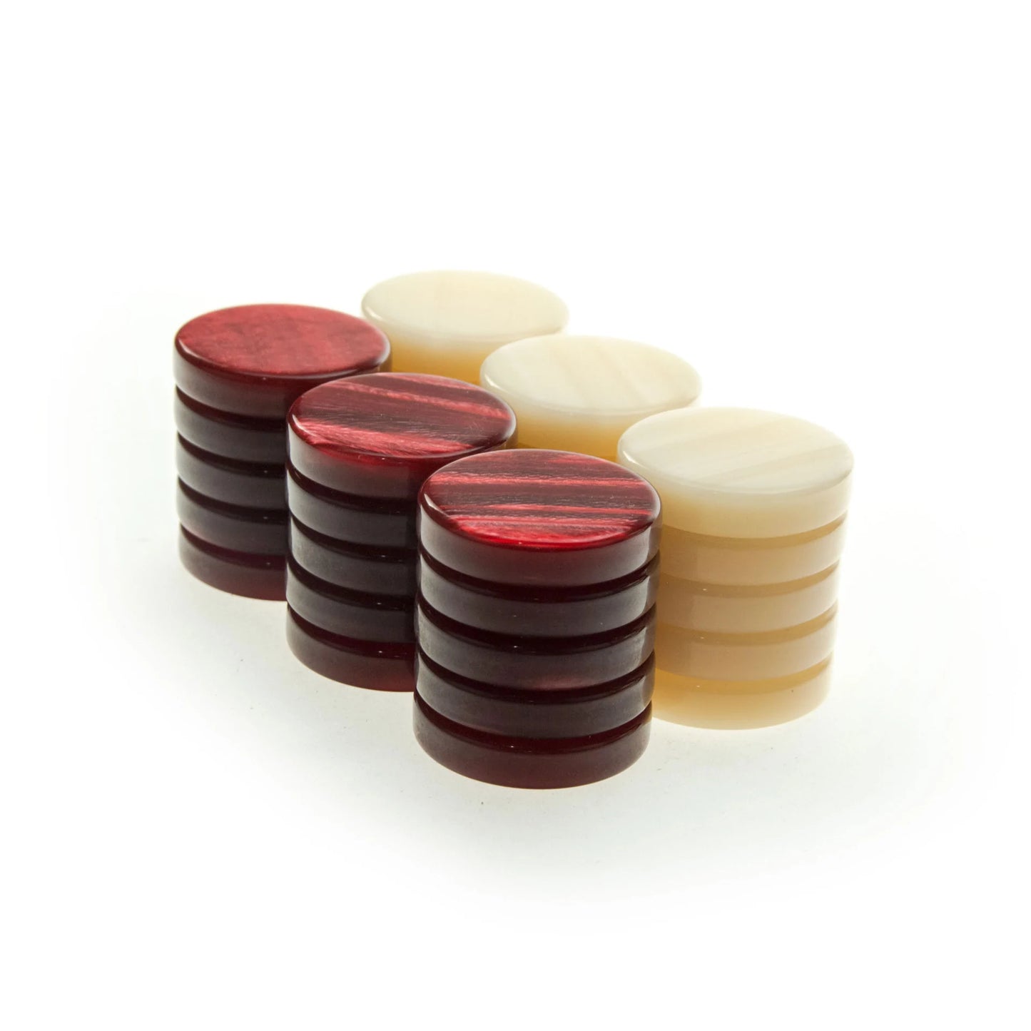 Mother of Pearl acrylic checkers
