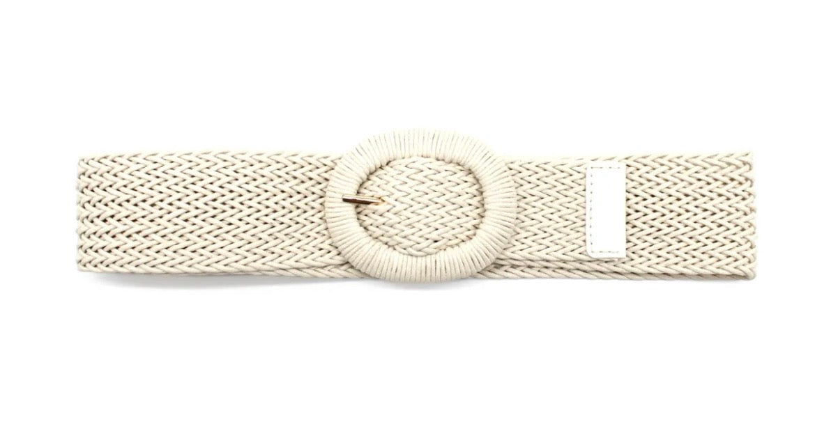 Woven Buckle Belt