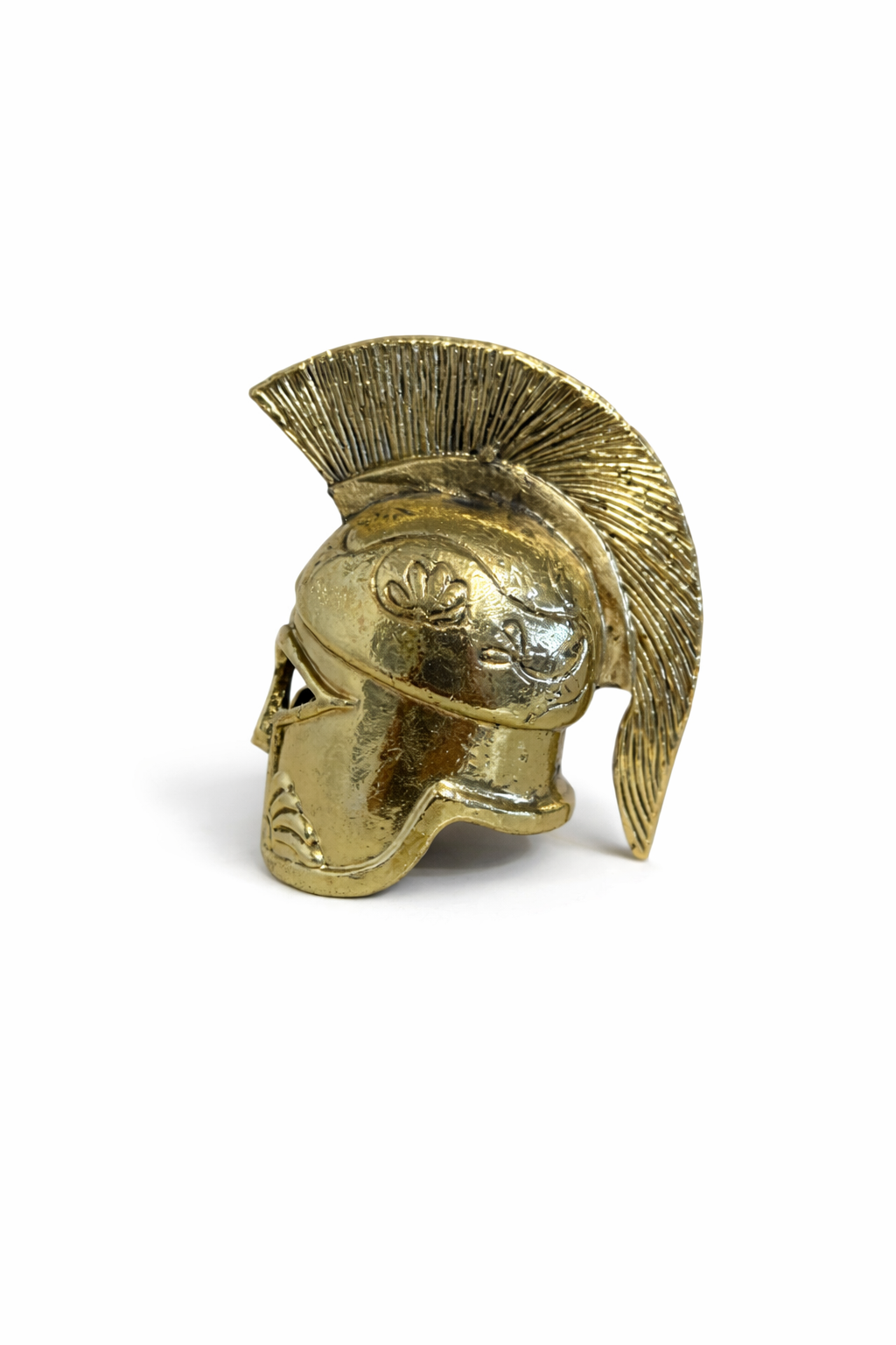 Classical Corinthian Helmet Head – Detailed Face Design