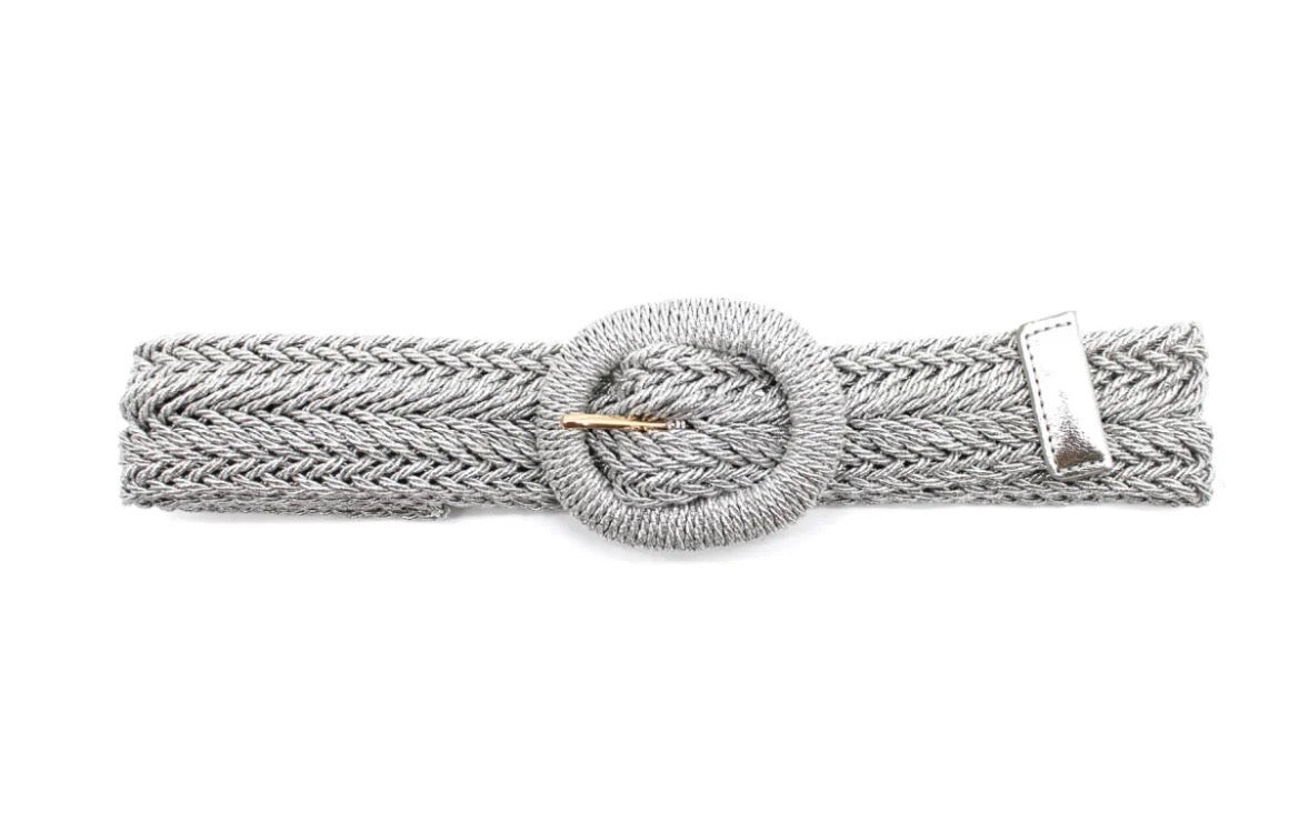 Woven Buckle Belt