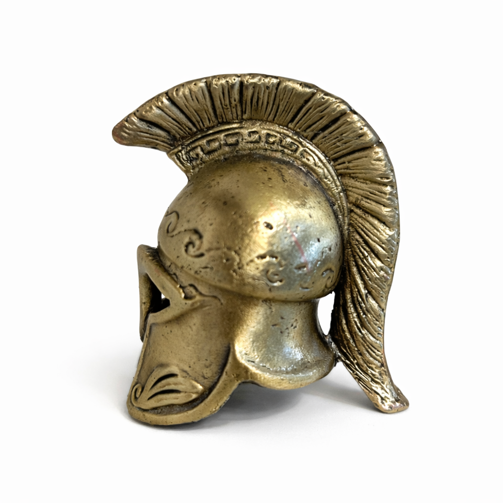 Greek Corinthian Helmet Head – Mini Collectible