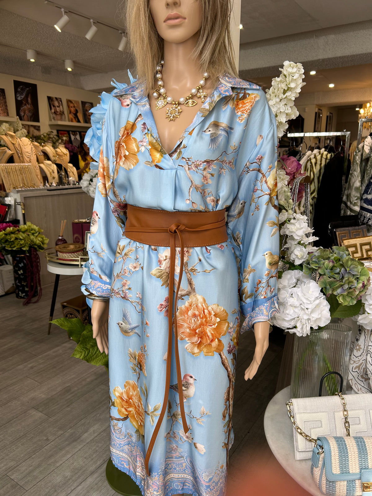 Silk Blend Relaxed Dress 26