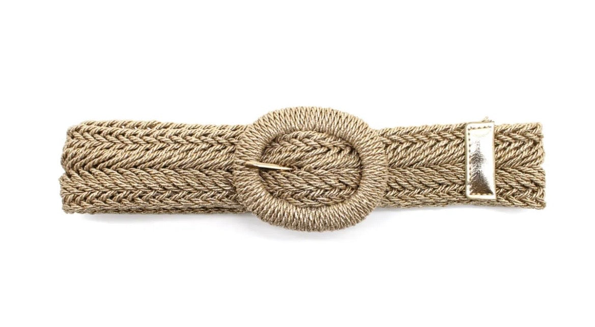 Woven Buckle Belt