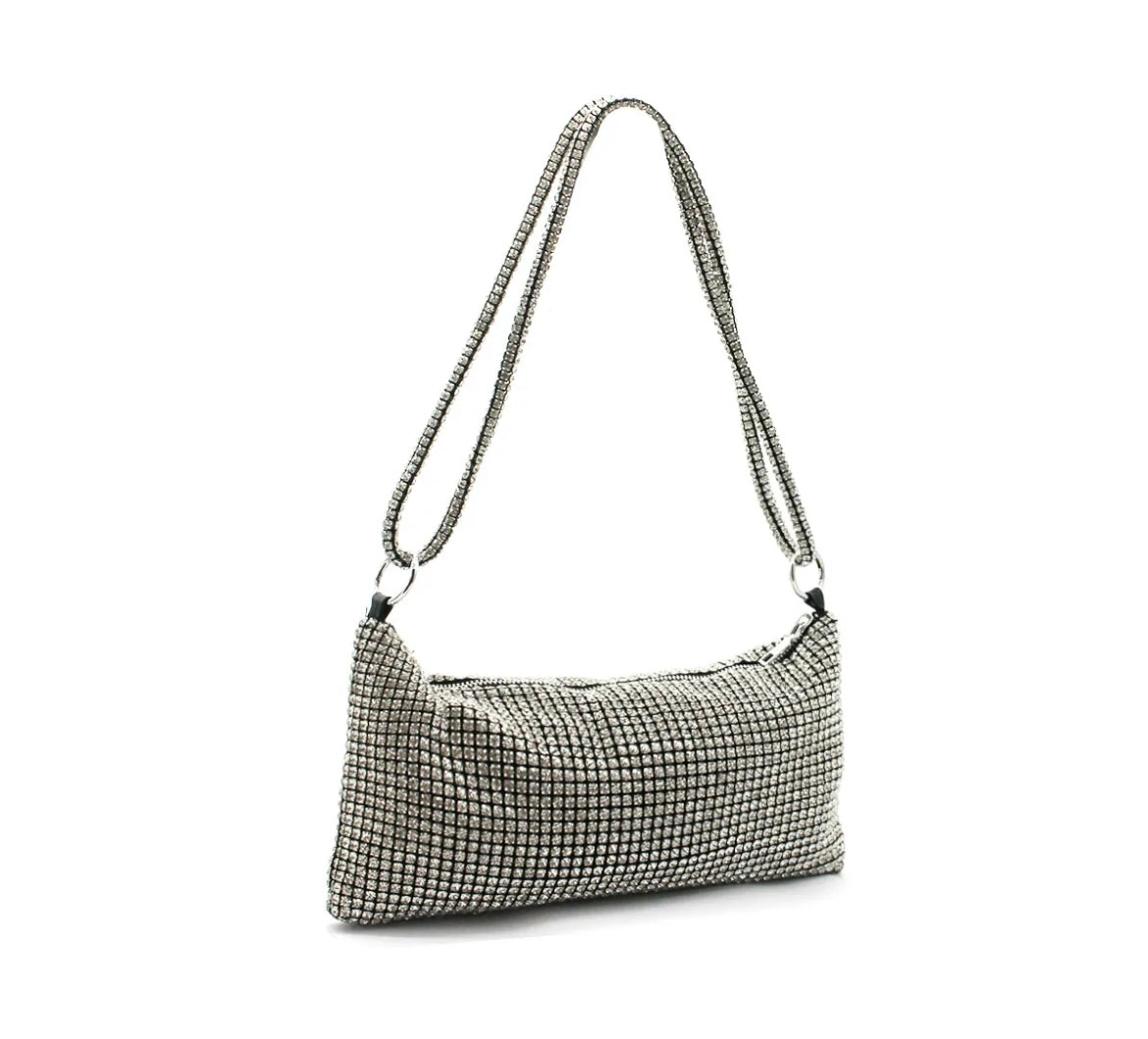 Crystal Glow Evening Bag