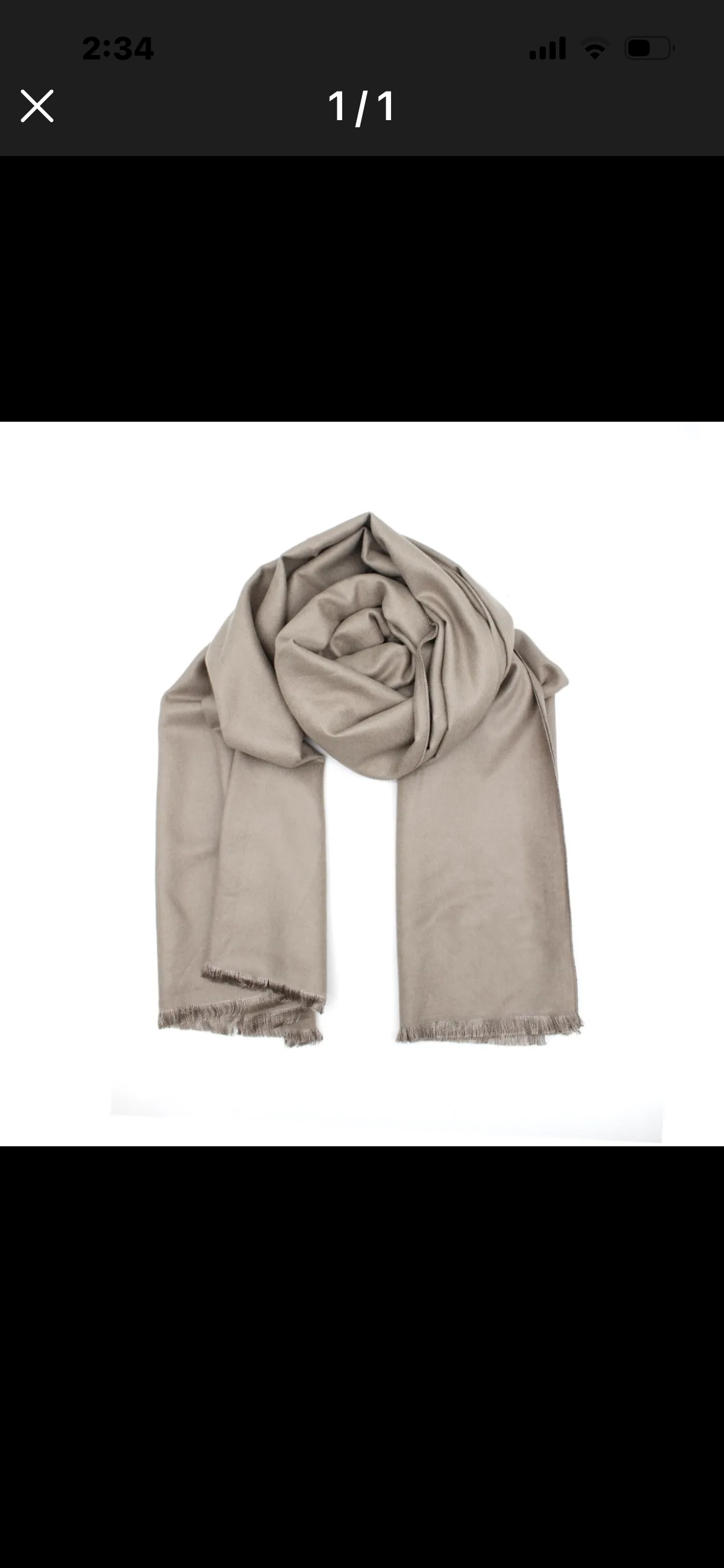 Soft Touch Cotton & Wool Blend Wrap Scarf
