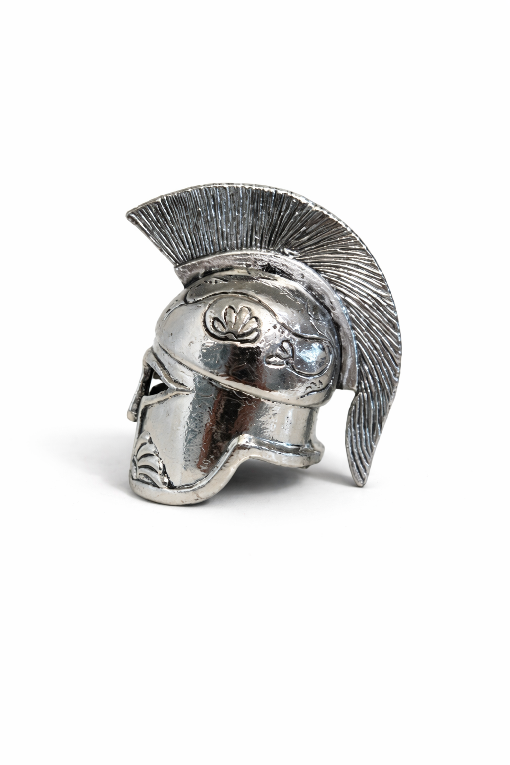 Classical Corinthian Helmet Head – Detailed Face Design