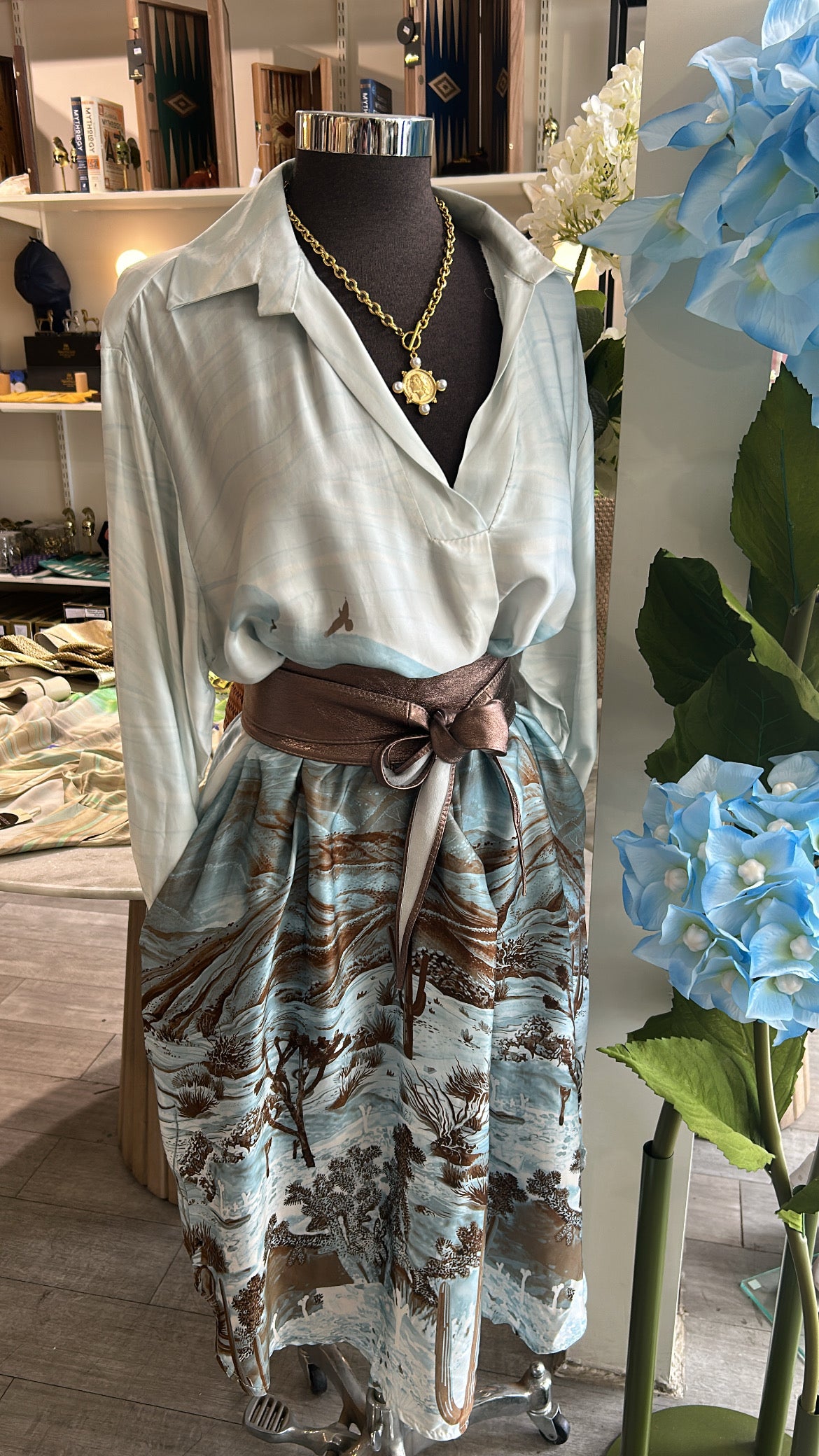 Silk Blend Relaxed Dress 26