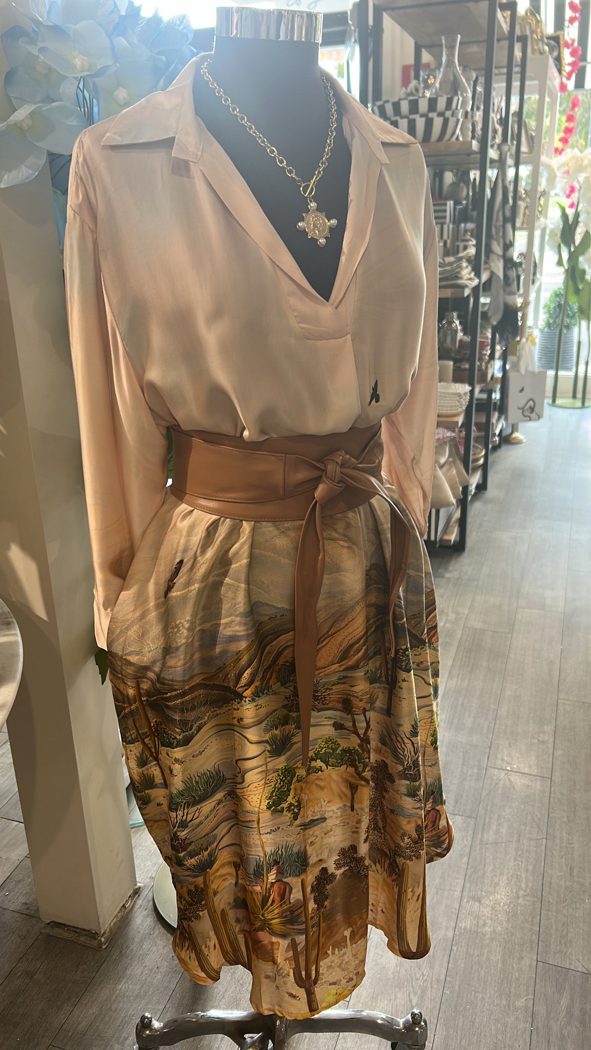 Silk Blend Relaxed Dress 26