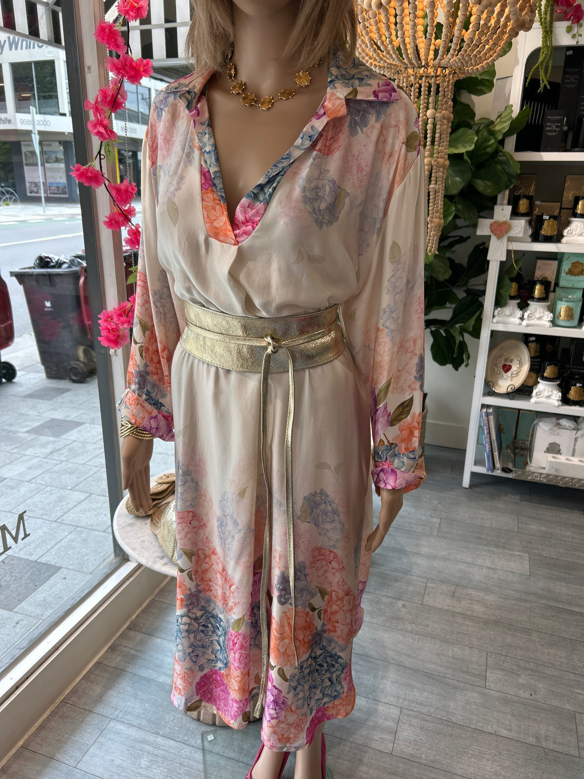 Silk Blend Relaxed Dress 26