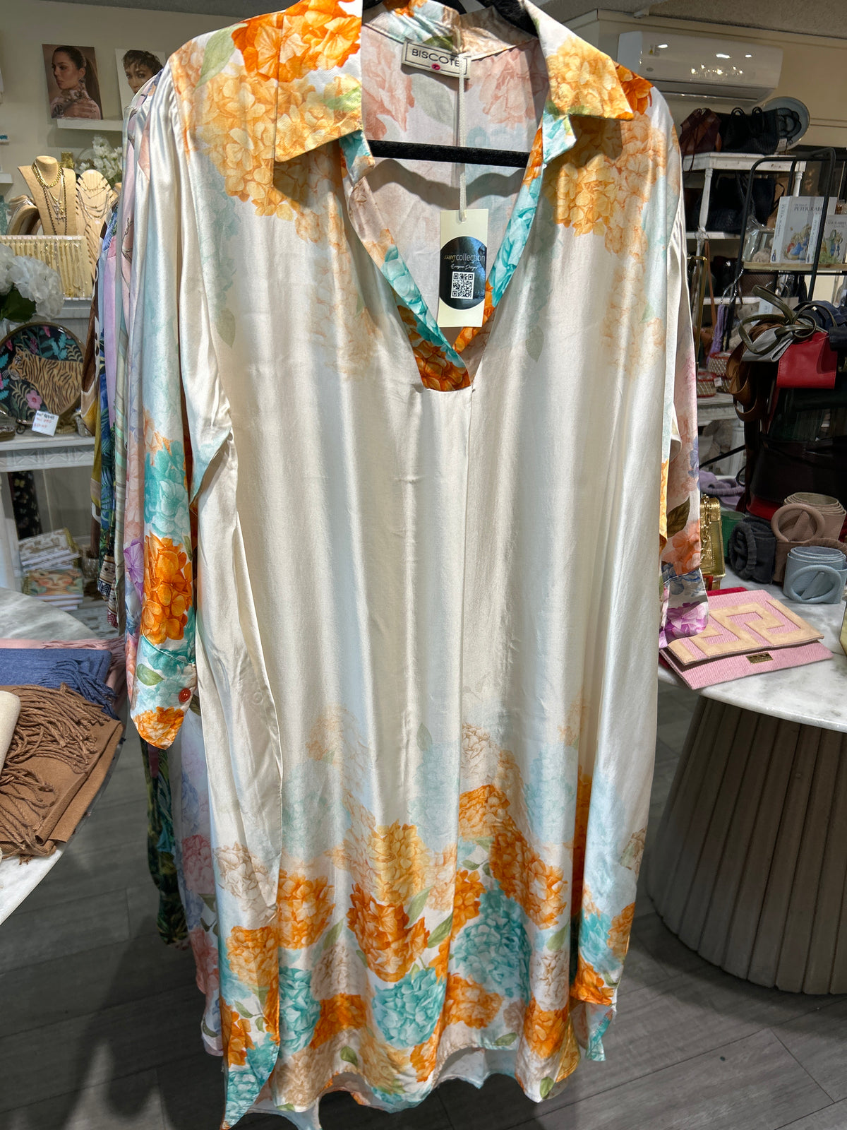 Silk Blend Relaxed Dress 26