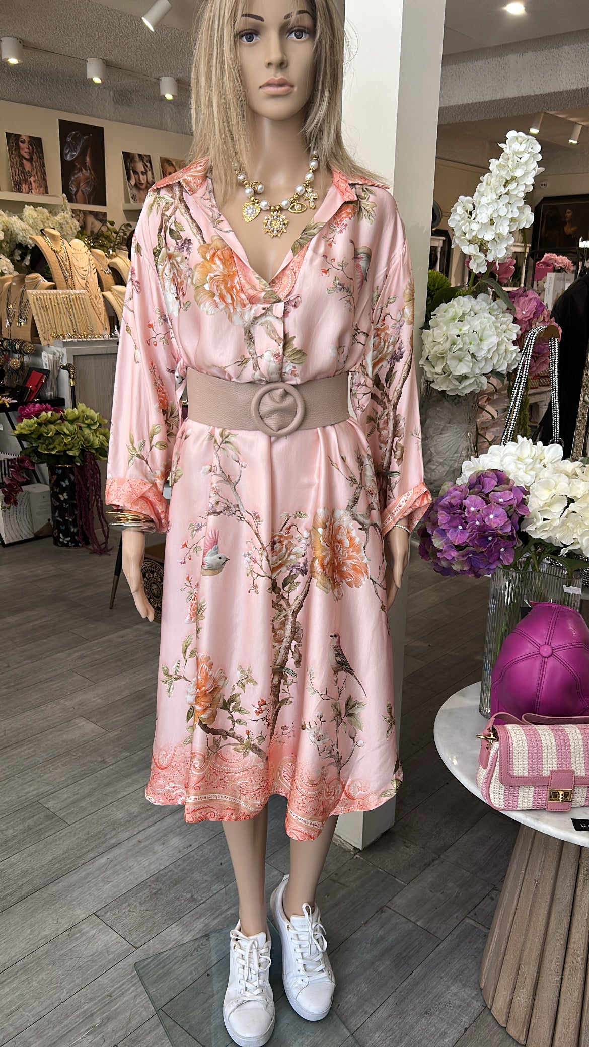 Silk Blend Relaxed Dress 26