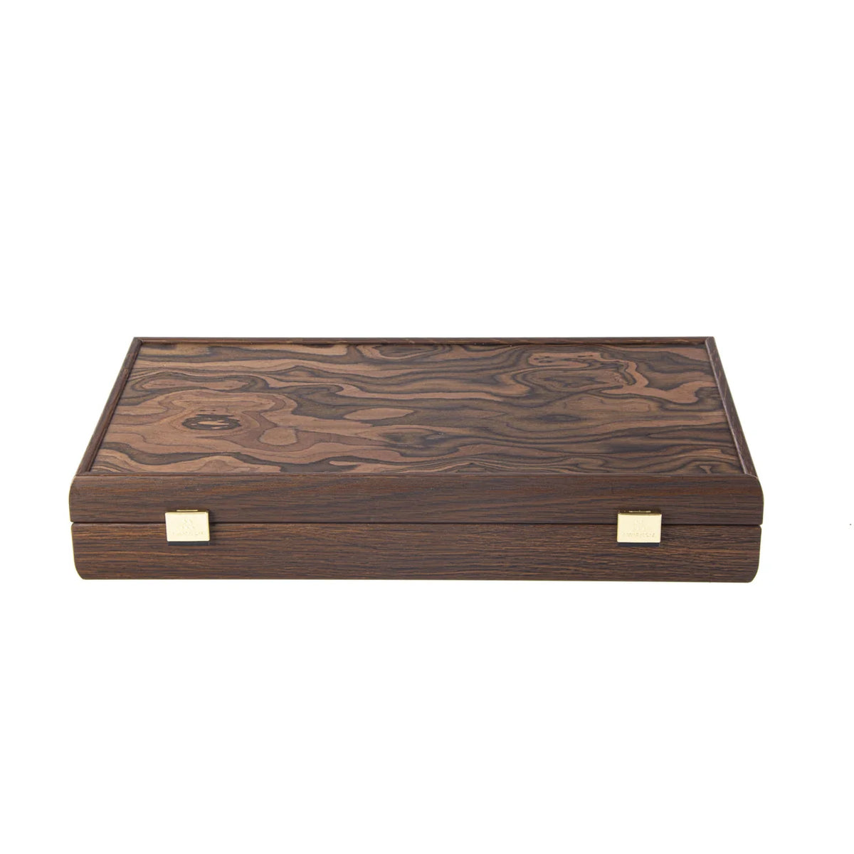 Luxury Poker Set in Dark Walnut Wooden Case with Californian Burl