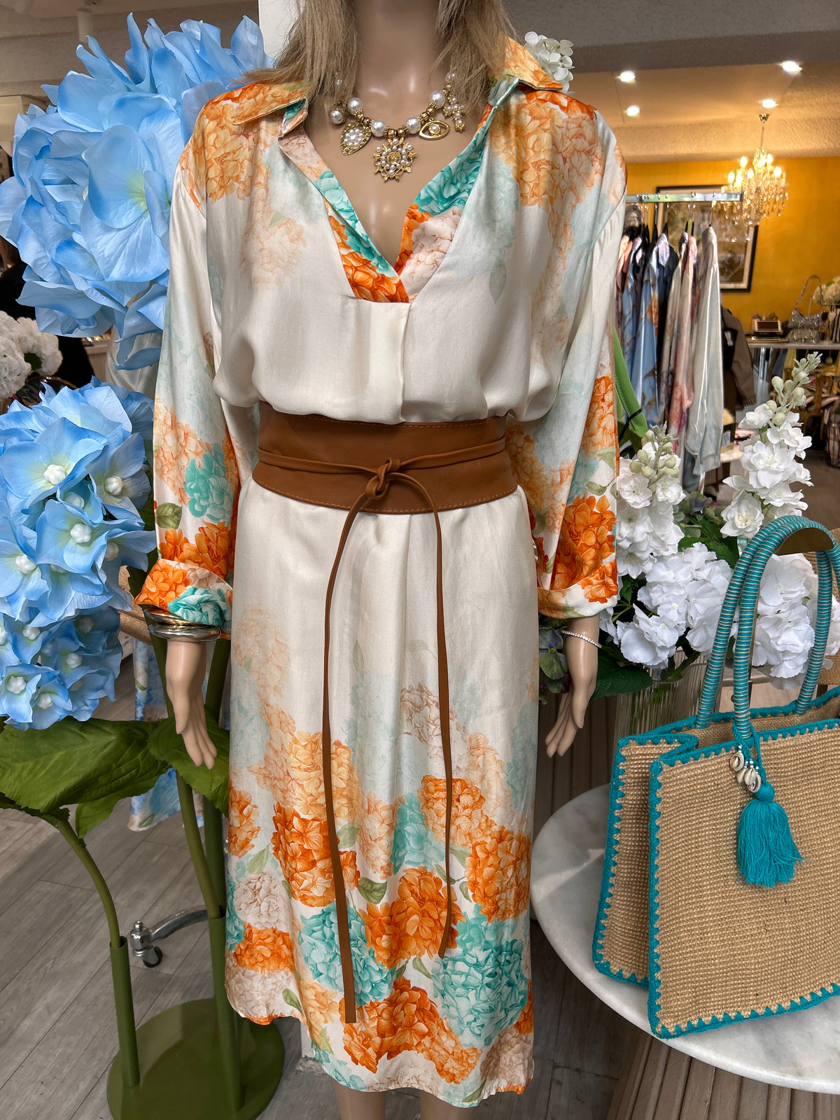 Silk Blend Relaxed Dress 26