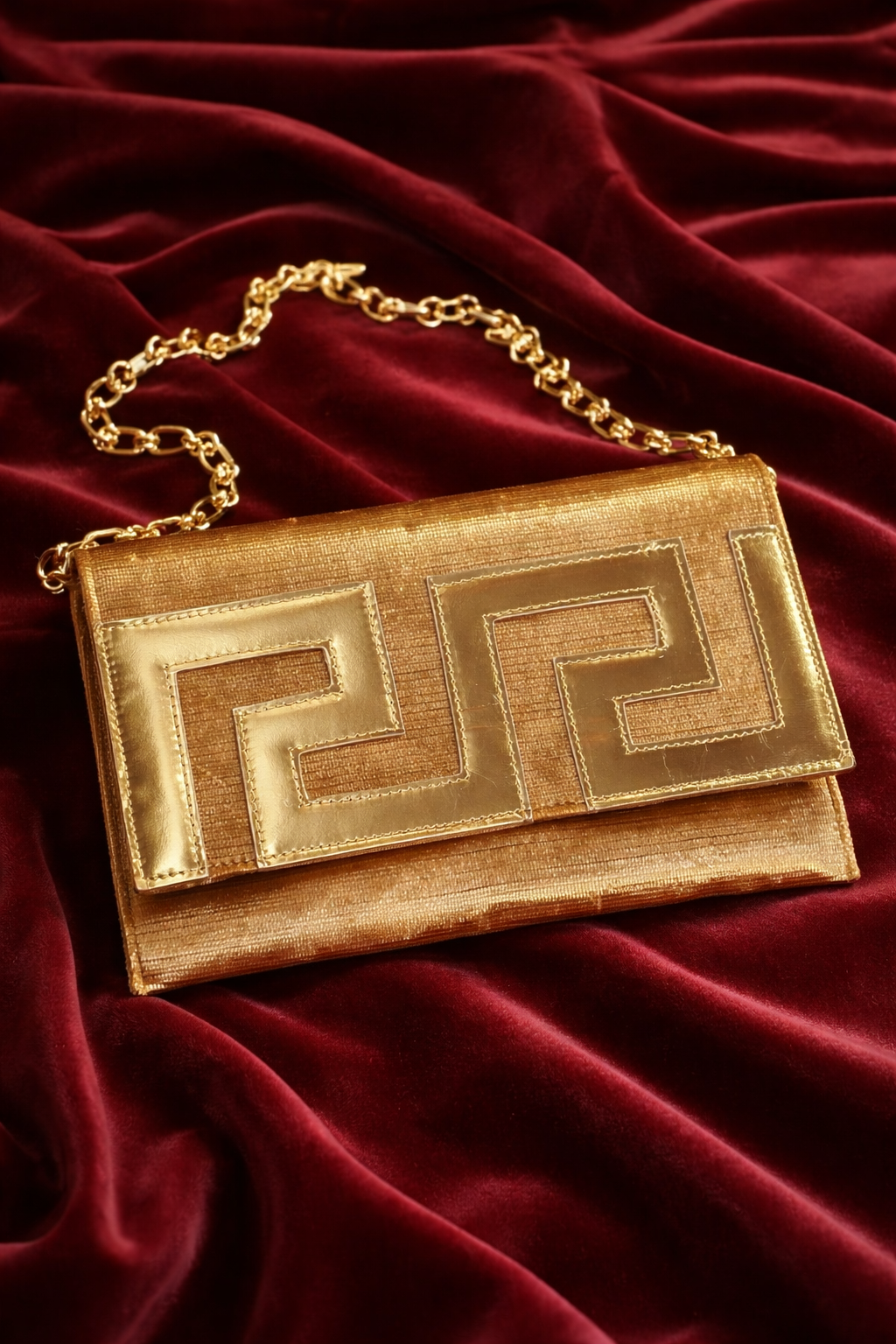 Purse Clutch Bag (Greek Meander)