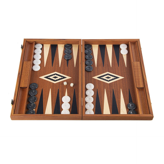 Mahogany Backgammon (with side tracks)