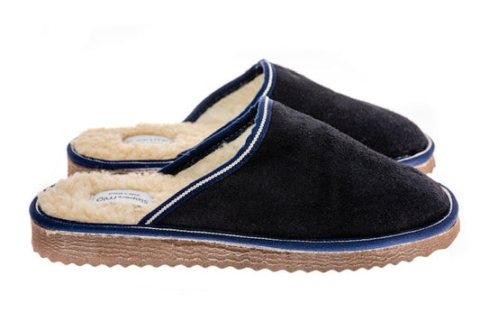 Men's Collection Navy Suede